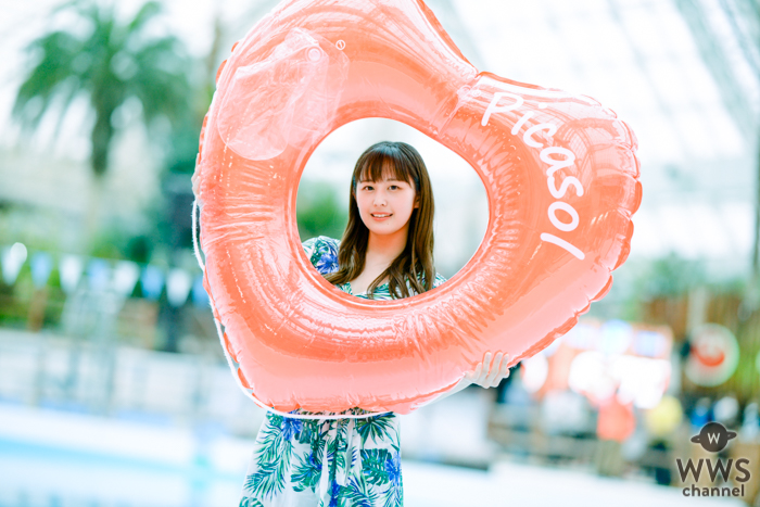 paslil’・朝日ゆきの、チラ見せの美脚と爽やかな笑顔で釘付け！＜SUMMERLAND IDOL CARNIVAL＞
