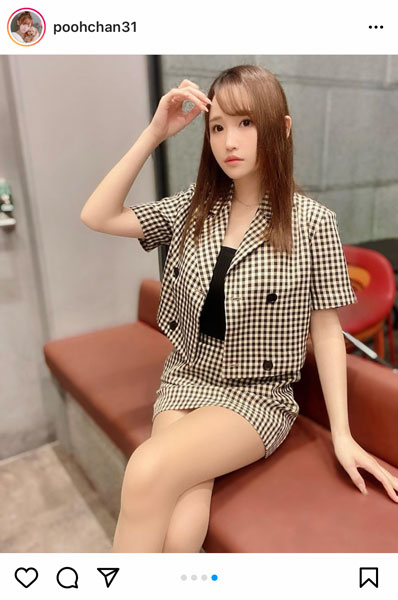 17Liverぷーちゃん、美脚眩しいミニスカコーデで魅了「ミニスカ最高」「見惚れる美脚」とファン歓喜！
