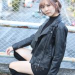 ハイトーンショートが鮮やかな藤本南(dela)、セクシーなブラックコーデで 絶対領域アピール！「これから韓国っぽい雰囲気を目指していきたい」