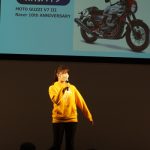 元AKB48・平嶋夏海、元SKE48・梅本まどか、元アイドル同士でバイクへの思いを語る！＜第１回名古屋モーターサイクルショー＞
