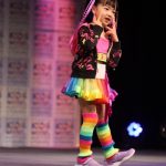 福岡でキッズモデル達がチアガールやスポーツ系のカラフルなファッションで華やかに盛り上げる!<第6回九州キッズモデルオーディション>