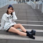 【写真特集】坂東遥(JamsCollection)が美脚露わなカジュアルファッションで登場！６月活動再開へ向けて思いを語る！「自分自身と向き合う時間が増えました。」