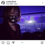 YOSHIKI、ラルクのライブ参戦でサングラス無しのオフショット公開「HYDEさんから元気もらって」の声も
