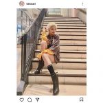 加藤紗里、ボーイッシュな服からセクシーな美脚があらわに！「色っぽい」「スタイル良すぎ」と歓喜の声