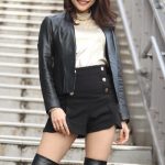 フェリス女学院大学・難波遥さん、クールなミニスカコーデで美脚アピール！ 「大学4年間を誰よりも挑戦に溢れた密度の濃い時間にしたかった」 ＜2020ミスユニバーシティ日本大会グランプリ＞