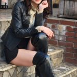 フェリス女学院大学・難波遥さん、クールなミニスカコーデで美脚アピール! 「大学4年間を誰よりも挑戦に溢れた密度の濃い時間にしたかった」 <2020ミスユニバーシティ日本大会グランプリ>