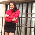 フェリス女学院大学・難波遥さん、クールなミニスカコーデで美脚アピール! 「大学4年間を誰よりも挑戦に溢れた密度の濃い時間にしたかった」 <2020ミスユニバーシティ日本大会グランプリ>