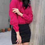 フェリス女学院大学・難波遥さん、クールなミニスカコーデで美脚アピール! 「大学4年間を誰よりも挑戦に溢れた密度の濃い時間にしたかった」 <2020ミスユニバーシティ日本大会グランプリ>