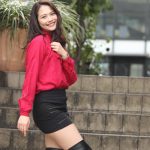 フェリス女学院大学・難波遥さん、クールなミニスカコーデで美脚アピール！ 「大学4年間を誰よりも挑戦に溢れた密度の濃い時間にしたかった」 ＜2020ミスユニバーシティ日本大会グランプリ＞