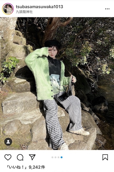 益若つばさ、オシャレすぎる私服＆部屋着を大公開！