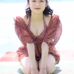 【写真特集 7枚】てぃあむ・朝比奈夢空、プールサイドで爽やかな微笑みをお届け＜近代麻雀水着祭2022＞