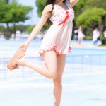 【写真特集 7枚】Krays・夢乃るり、チャイナ風水着で魅せるバックショットで視線釘付けに！＜近代麻雀水着祭2022＞