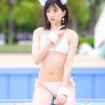 【写真 5枚】胡椒あや、フワフワな白猫ビキニで視線釘付け！＜近代麻雀水着祭2022＞