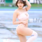 【写真 6枚】看護学生・ゆらの、猫耳付きのガーリー×セクシーな水着姿で視線釘付け！＜近代麻雀水着祭2022＞