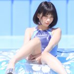 【写真特集 7枚】コスプレイヤー・花宮いのり、下乳こぼれる黒ビキニ姿で悩殺！＜近代麻雀水着祭2022＞
