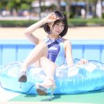 【写真特集 7枚】コスプレイヤー・花宮いのり、下乳こぼれる黒ビキニ姿で悩殺！＜近代麻雀水着祭2022＞