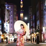 ミスユニバーシティ2019静岡代表・藤澤響花が幻想的な振袖姿を披露！