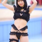 【写真 5枚】ソラネルカンパニー・咲舞那、肌見せセクシーな黒猫に変身！＜近代麻雀水着祭2022＞