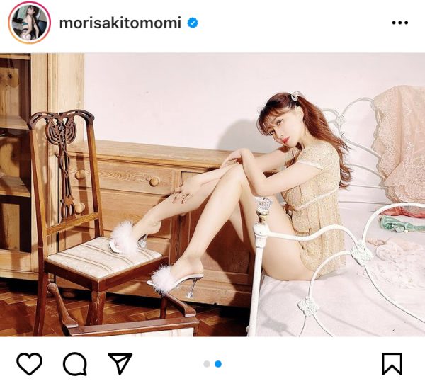 森咲智美、動画でゆさゆさ揺らす美バストにファン釘付け！