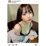 #ババババンビ・岸みゆ、セクシーランジェリー で誘う浴衣脱ぎショットに歓喜の声