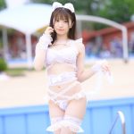 【写真 5枚】西ひより、猫耳キュートな水着姿で視線釘付け！＜近代麻雀水着祭2022＞