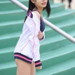 【写真特集 15枚】浪速猫（なにわキャッツ）・エレナ、まるで水泳部のマネージャーなスクール水着姿を届ける！＜近代麻雀水着祭2022＞