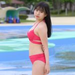 【写真 3枚】ソラネルカンパニー・咲舞那、黒髪なびかせるビキニ姿で魅了＜近代麻雀水着祭2022＞