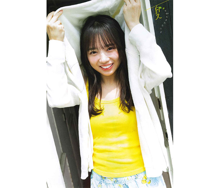 日向坂46・齊藤京子、「待ちきれない夏」をテーマにまぶしい美肌披露！＜週刊少年チャンピオン＞
