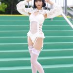 【写真特集 12枚】ラテラルアーク・遠月とうか、白バニーコスチュームで美脚を大胆に披露！！＜近代麻雀水着祭2022＞