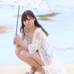 【写真特集 8枚】Aphrodite・倉澤雪乃、バックショットで美尻披露！美脚でも視線を釘付けに＜近代麻雀水着祭2022＞