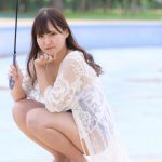 【写真特集 8枚】Aphrodite・倉澤雪乃、バックショットで美尻披露！美脚でも視線を釘付けに＜近代麻雀水着祭2022＞