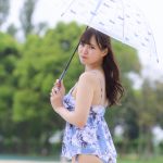 【写真特集 8枚】Aphrodite・倉澤雪乃、バックショットで美尻披露！美脚でも視線を釘付けに＜近代麻雀水着祭2022＞