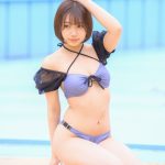 【写真特集 7枚】看護学生・ゆらの、透明感バツグンの美脚見せつけ！＜近代麻雀水着祭2022＞