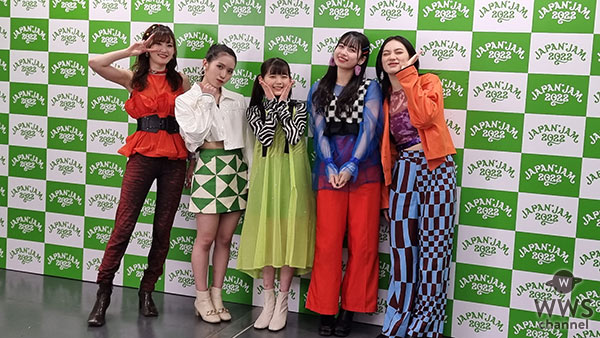 【写真】アンジュルム・佐々木莉佳子、川村文乃らがJAPAN JAM 2022で野外フェスの魅力を語る！