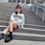 【写真特集】坂東遥(JamsCollection)が美脚露わなカジュアルファッションで登場！６月活動再開へ向けて思いを語る！「自分自身と向き合う時間が増えました。」