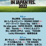 SKY-HI、ORANGE RANGE、Novelbright、KREVA、KEYTALKらの出演が決定！「ROCK IN JAPAN FESTIVAL 2022」第2弾出演アーティスト発表
