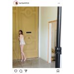 トリンドル玲奈が美脚全開のキャミソール姿公開「眩しい白い肌」「美脚すねー」とファン歓喜！
