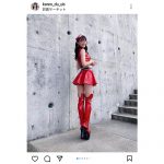 レースクイーン・橘香恋、超ミニ丈コスチュームで美脚際立つ振り向きショット披露！