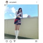 レースクイーン・野田桃加、ミニスカからのぞく美脚の全身ショット披露！