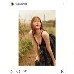 トリンドル玲奈、胸元ざっくりなキャミ姿を披露「谷間に目線がいってしまう」とファン歓喜