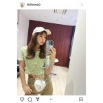 藤田ニコル、トップスからお腹チラリ！カジュアルコーデに「スポーティでギャルっぽい」ファン歓喜