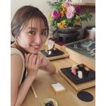 石川恋、まるでお寿司デート!?幸せそうな笑顔オフショット公開