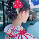 少女歌劇団ミモザーヌ・ひろせしづく、レトロな柄の着物姿を公開！