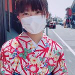 少女歌劇団ミモザーヌ・ひろせしづく、レトロな柄の着物姿を公開！