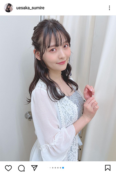 上坂すみれ、表情がコロコロ変わるショット連発「どの写真も可愛すぎます」とファン歓喜！