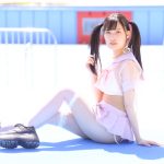 【写真 4枚】ネモフィラ新世界・二宮あー、透け感セーラー服で白ビキニ披露＜近代麻雀水着祭2022＞