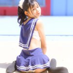 【写真特集 11枚】赤ちょこ・東條明日華、セーラー服コスチュームで美尻をセクシーに見せつけ！＜近代麻雀水着祭2022＞