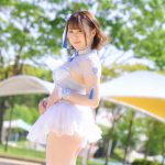 【写真特集 10枚】deeper²・有香、セクシーチャイナ風水着で美尻披露＜近代麻雀水着祭2022＞