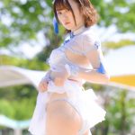 【写真特集 10枚】deeper²・有香、セクシーチャイナ風水着で美尻披露＜近代麻雀水着祭2022＞
