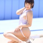 【写真 6枚】必殺エモモモモ7・ゆうかりん、競泳水着でむちむちボディを大胆見せつけ！＜近代麻雀水着祭2022＞